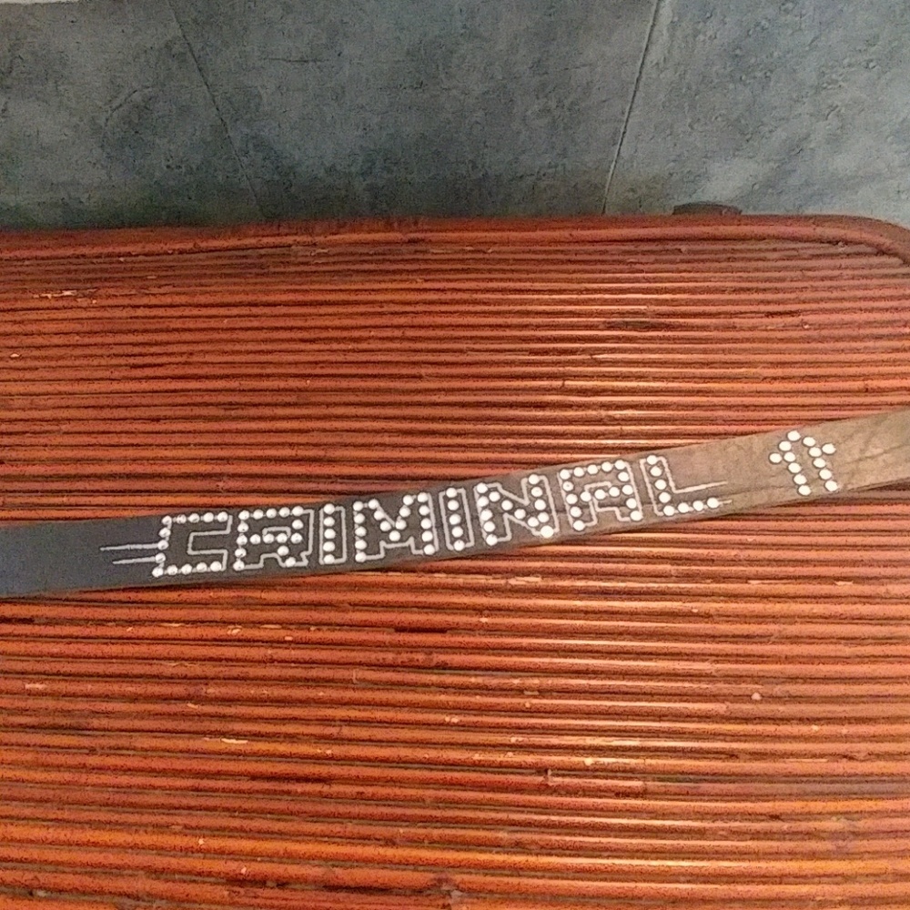 Criminal belt